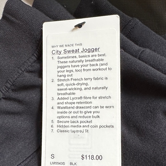 lululemon men’s City Sweat Jogger - Picture 9 of 13